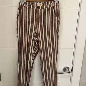 Marine Layer Striped Ankle Pants - Multicolor